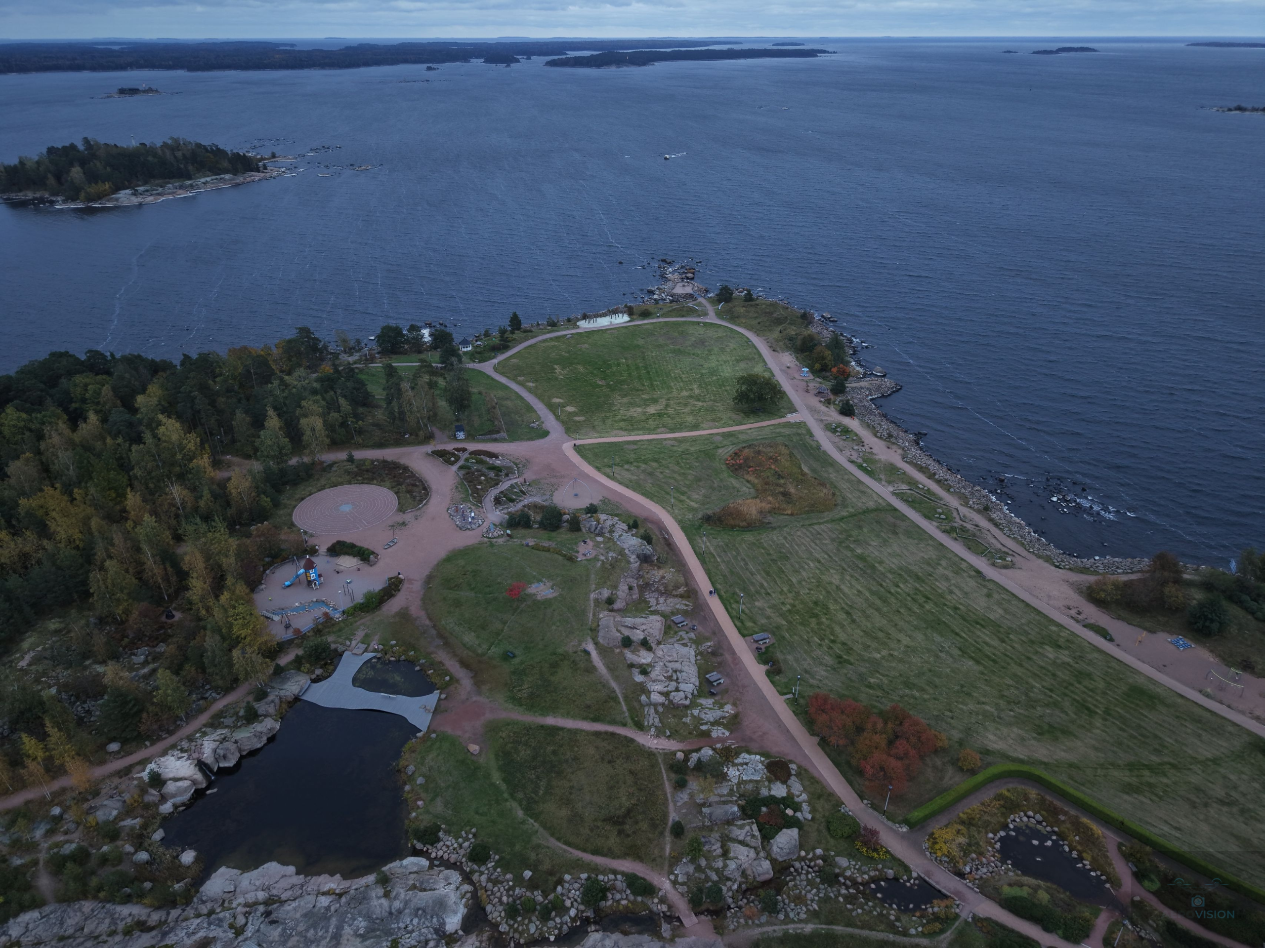 Ilmakuva Kotkan Katariinasta AeroVision