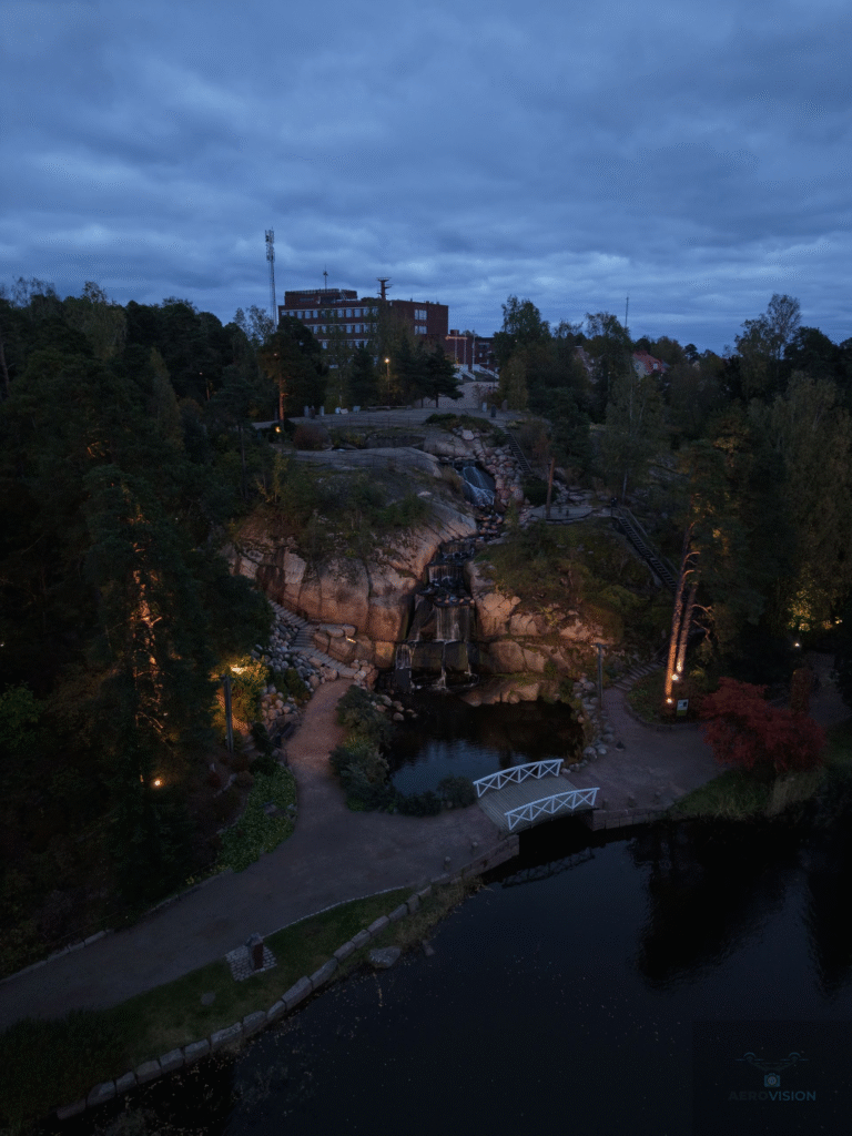 Ilmakuva Kotkan Sapokasta AeroVision