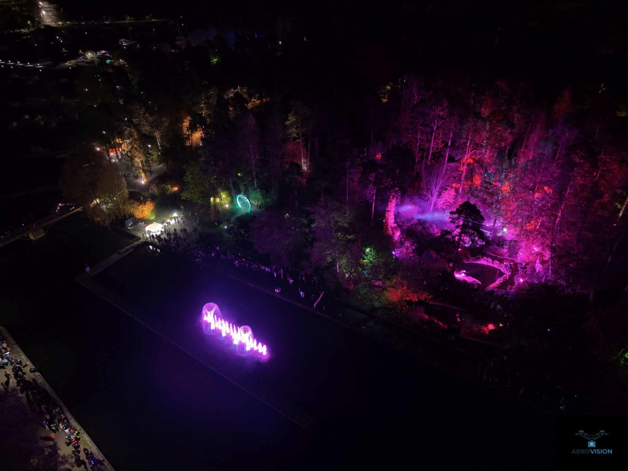 Aaltoja festivaali 2025 Kotka Ilmakuva Sapokka