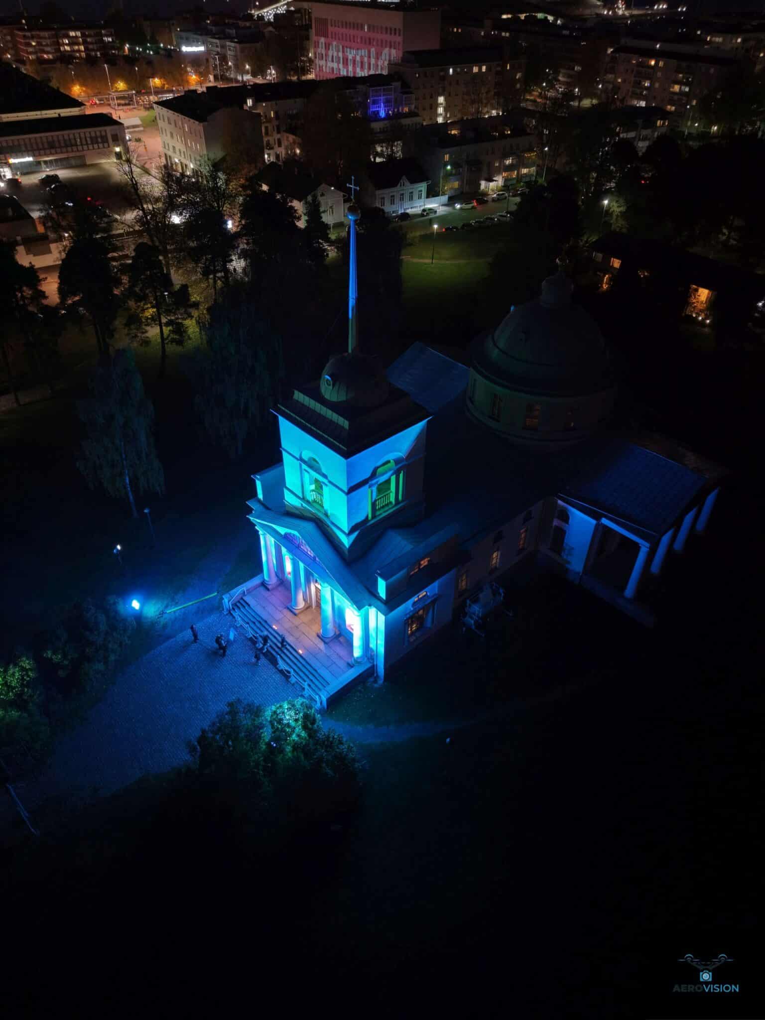 Aaltoja festivaali 2025 Kotka Ilmakuva