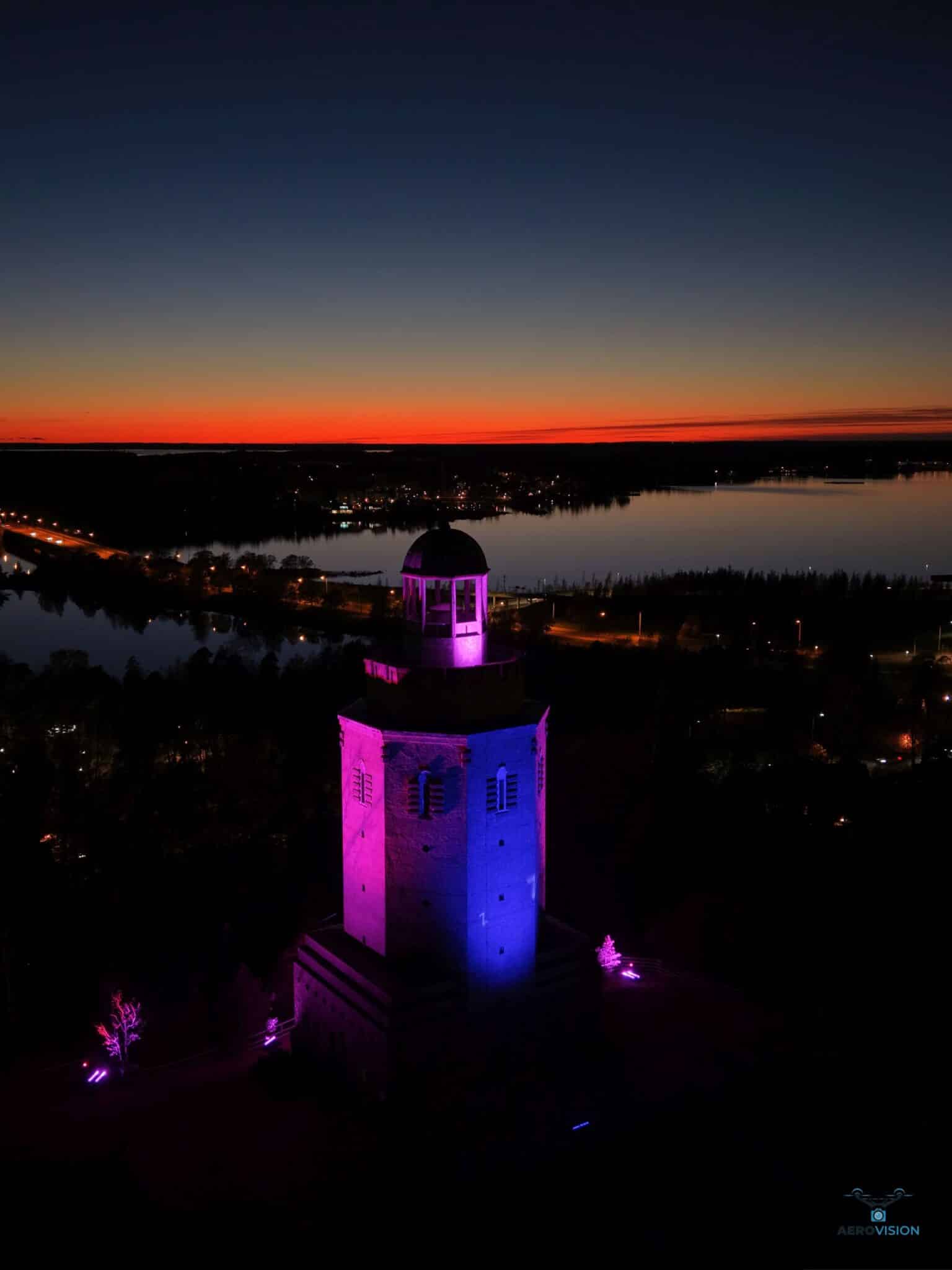 Aaltoja festivaali 2025 Kotka Ilmakuva Näkötorni