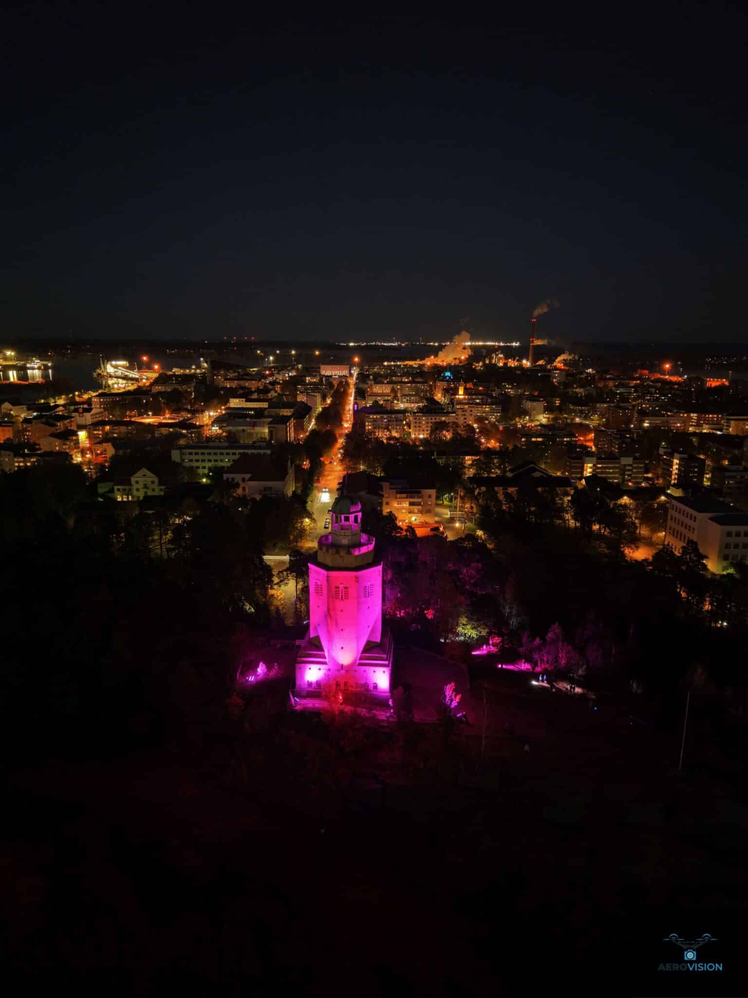 Aaltoja festivaali 2025 Kotka Ilmakuva Näkötorni